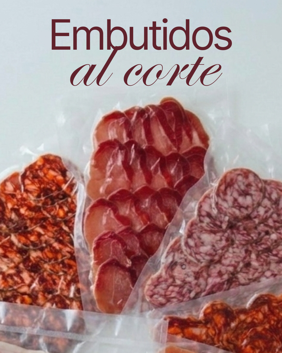 Embutidos al corte